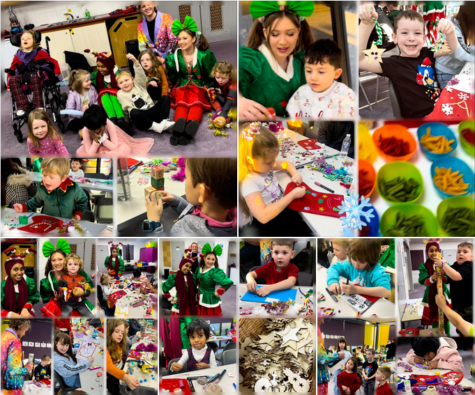 Christmas Elves Workshop Early Intervention Aberdeen